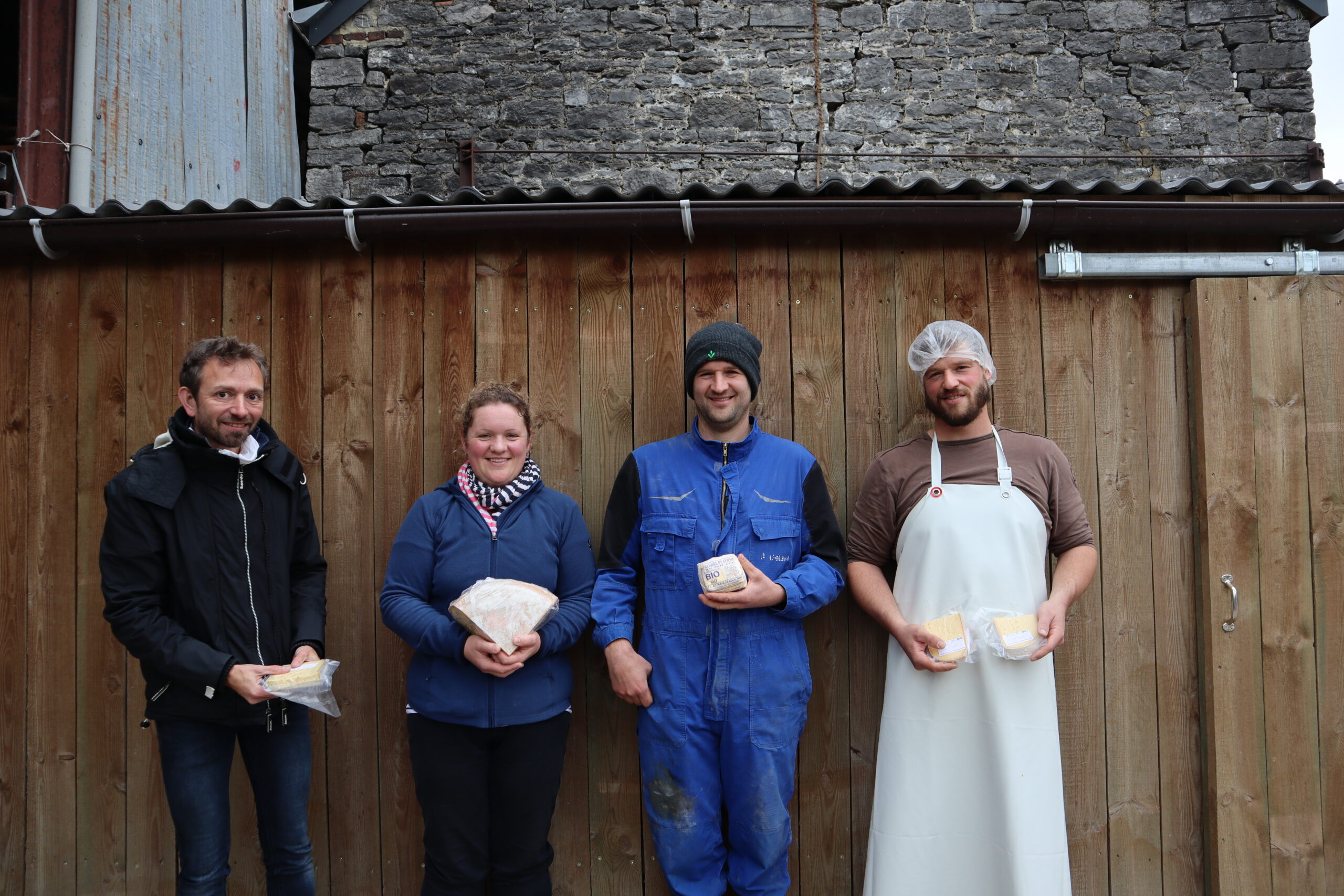 Zuivelproducten van de boerderij van Esclaye – Pondrôme