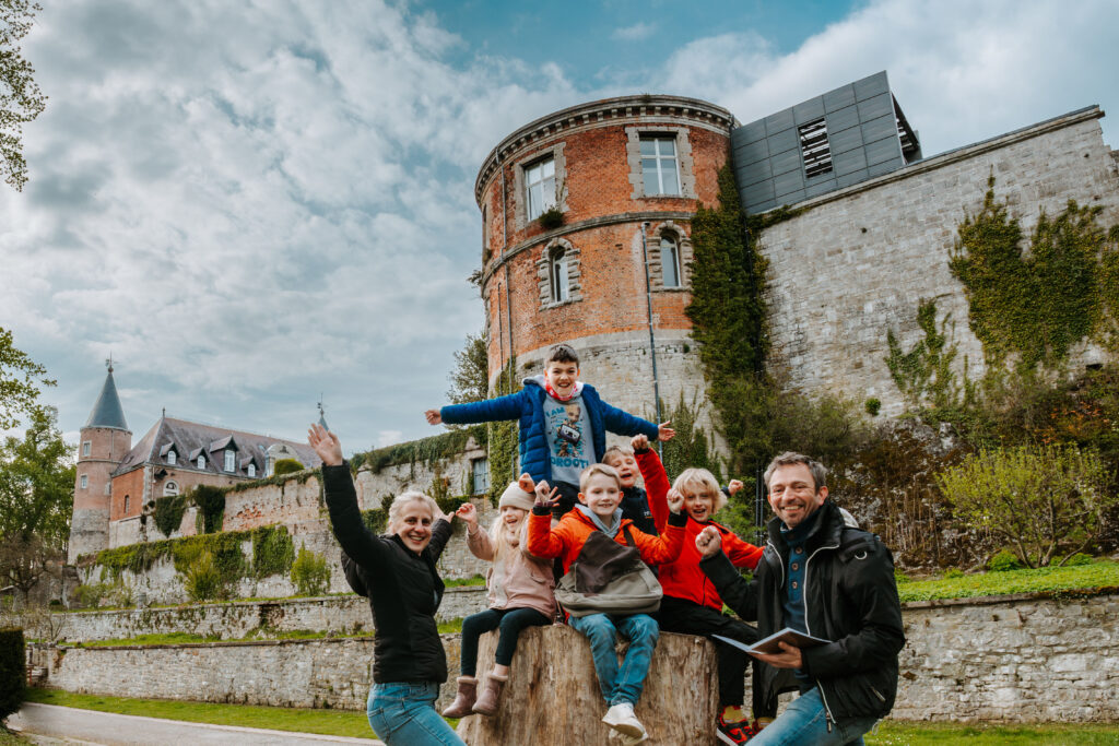 A la découverte du château de Beauraing.