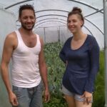 Xavier et Louise de la ferme Les raviers de Louise